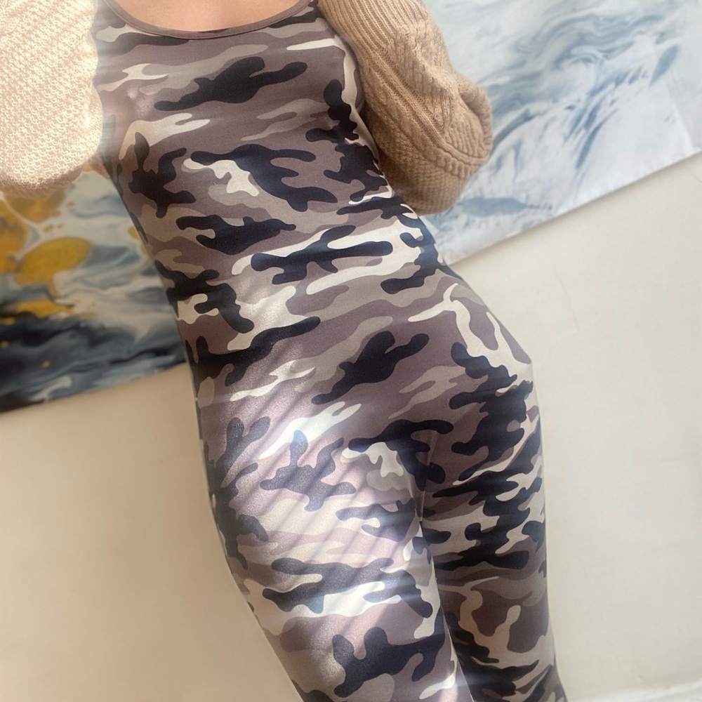 Camo jumpsuit